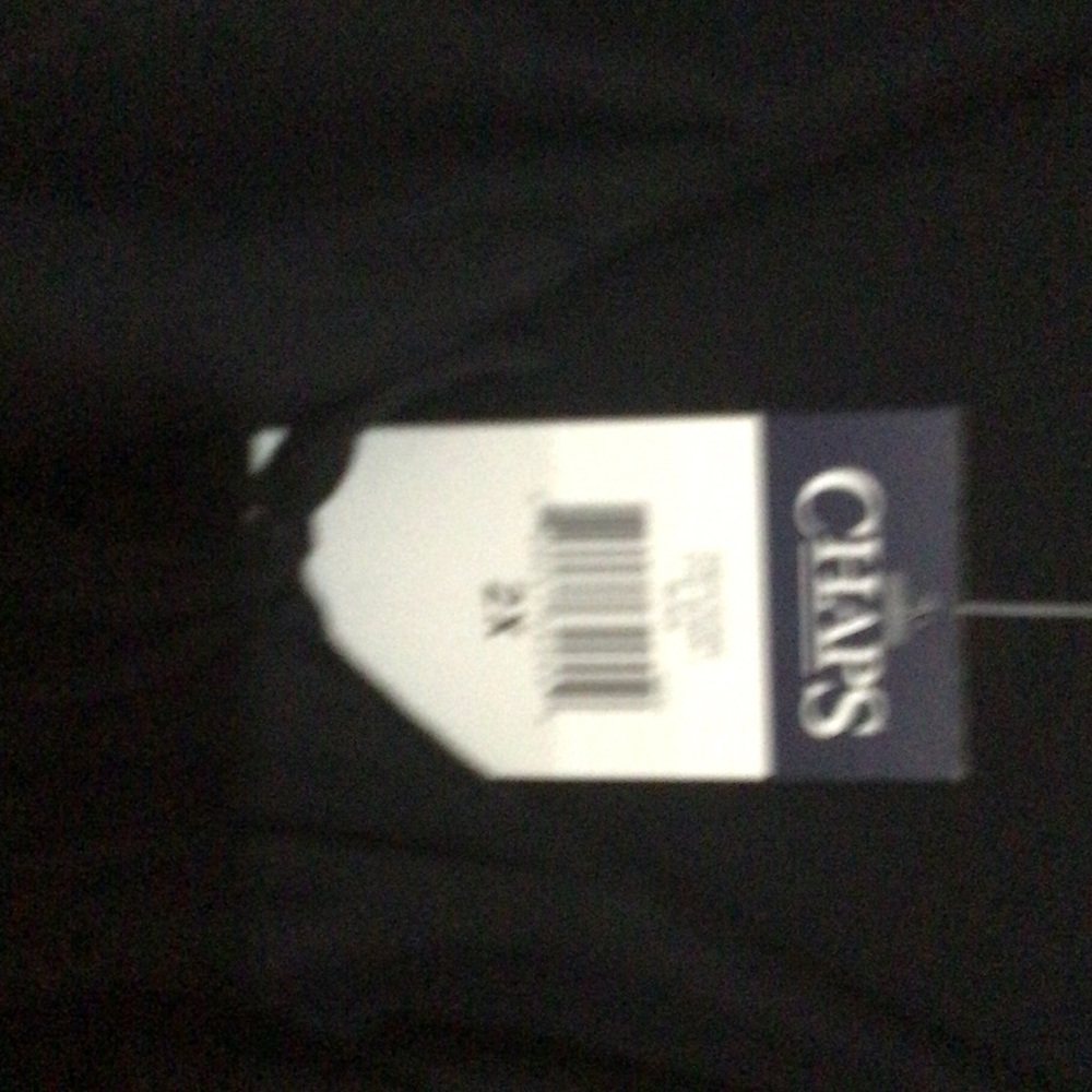 Chaps Classic Black Apparel blouse dressy